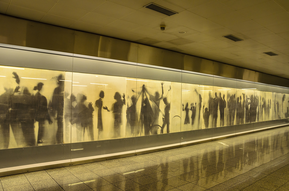 Athens,-,January,24,2016:,Men,And,Women,Waiting,Shouting