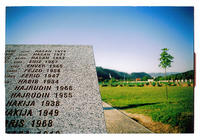 Il cimitero di Srebrenica (eleleku /Flickr)