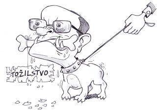 Il nuovo ministro degli Interni, vignetta di Franco Juri