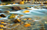 L'acqua di un torrente