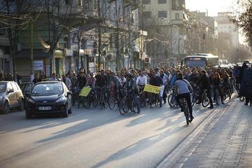 Critical Mass Tirana, percorso