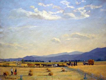 Fusha e Korçës di Vangjush Mio, 1943