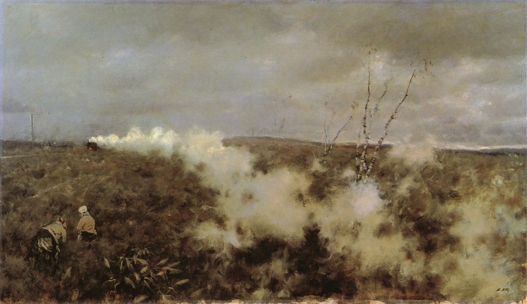 Giuseppe De Nittis, "Passa un treno"
