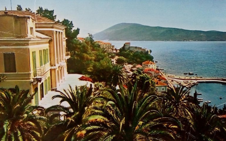 L'Hotel Boka in una cartolina postale del 1968