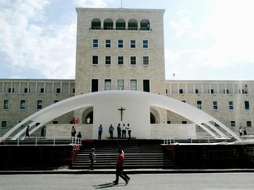 Il Papa in Albania - foto di Nicola Pedrazzi