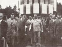 Il presidente Tito all'inaugurazione del Memoriale di Kozara
