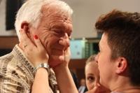 Jovan Divjak al Dom Mladih di Sarajevo (Foto Federica Toè)