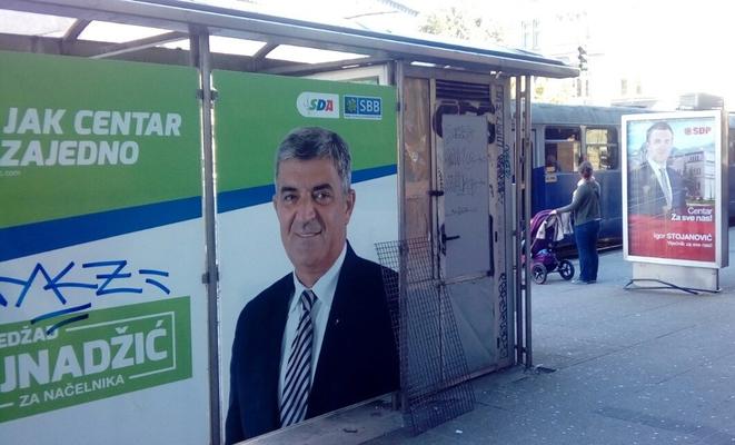 Manifesti elettorali a Sarajevo (foto A. Šušnjar)