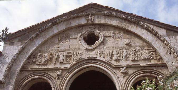 Portale meridionale con rilievi di Aghia Sophia a Trabzon-di Fabrizio Polacco