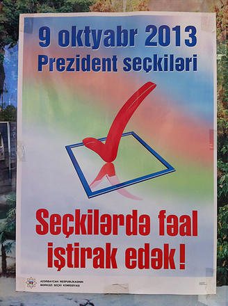 9 ottobre 2013, elezioni presidenziali. Partecipate attivamente alla tornata elettorale