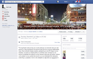 Su Facebook ci si organizza per le proteste