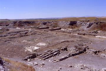 Quello che resta del Tempio di Zeus nell'antica Gordio. Qui era custodito il carro con il nodo reciso da Alessandro. Foto di F. Polacco