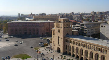 Yerevan, Piazza della Repubblica (Foto Ilenia Santin)