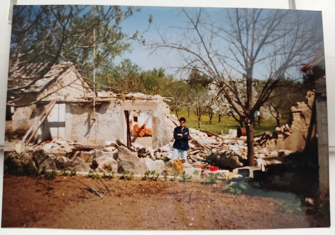 La casa di famiglia a Benkovac (foto Nikola Kožul (foto N. Kožul)