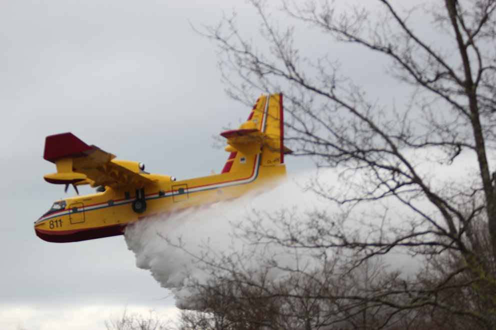 Canadair dei Vigli del fuoco della Croazia (foto  © HVZ)