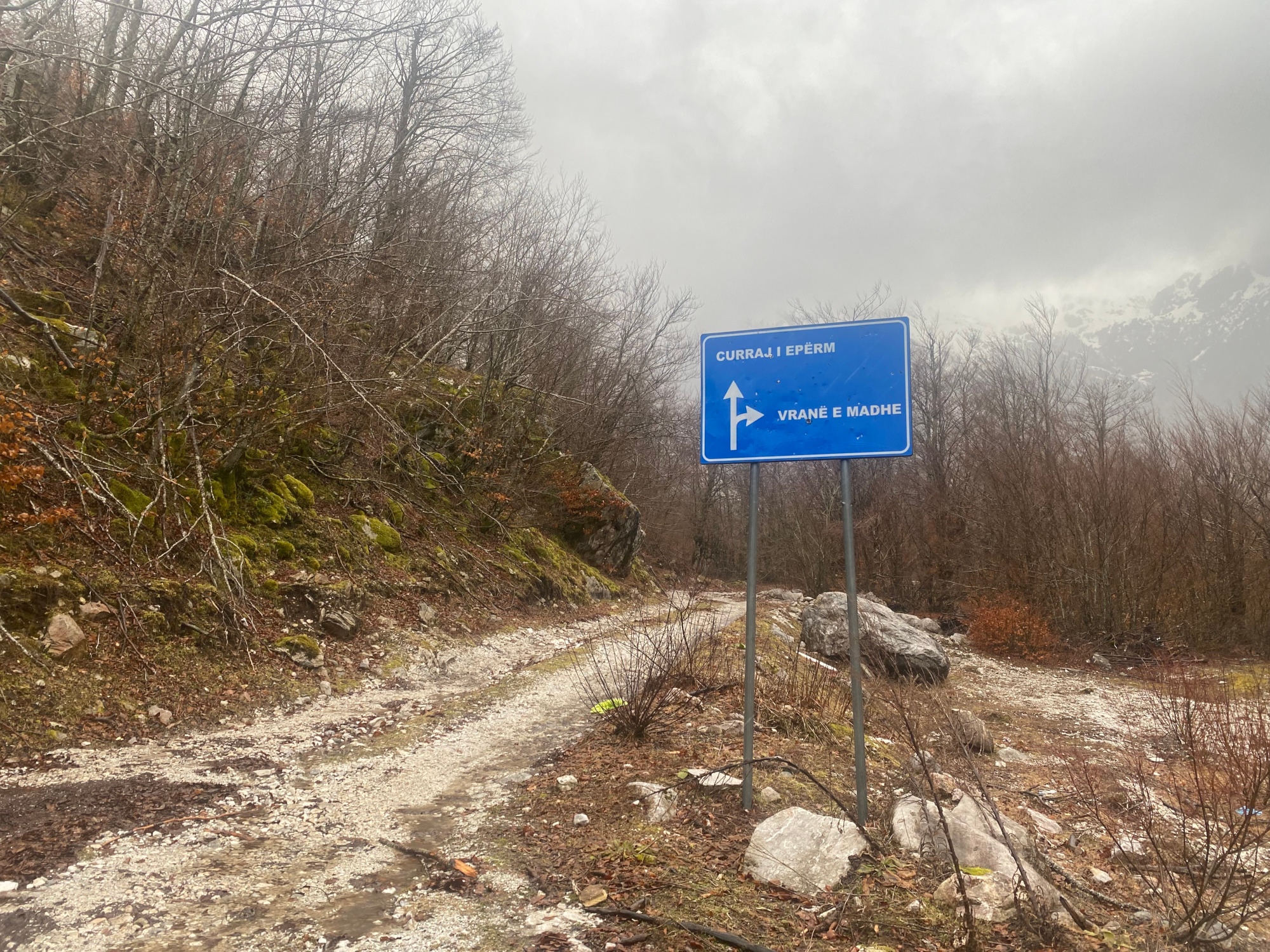 Toward the village of Vrane e Madhe. Photo by Marta Abba
