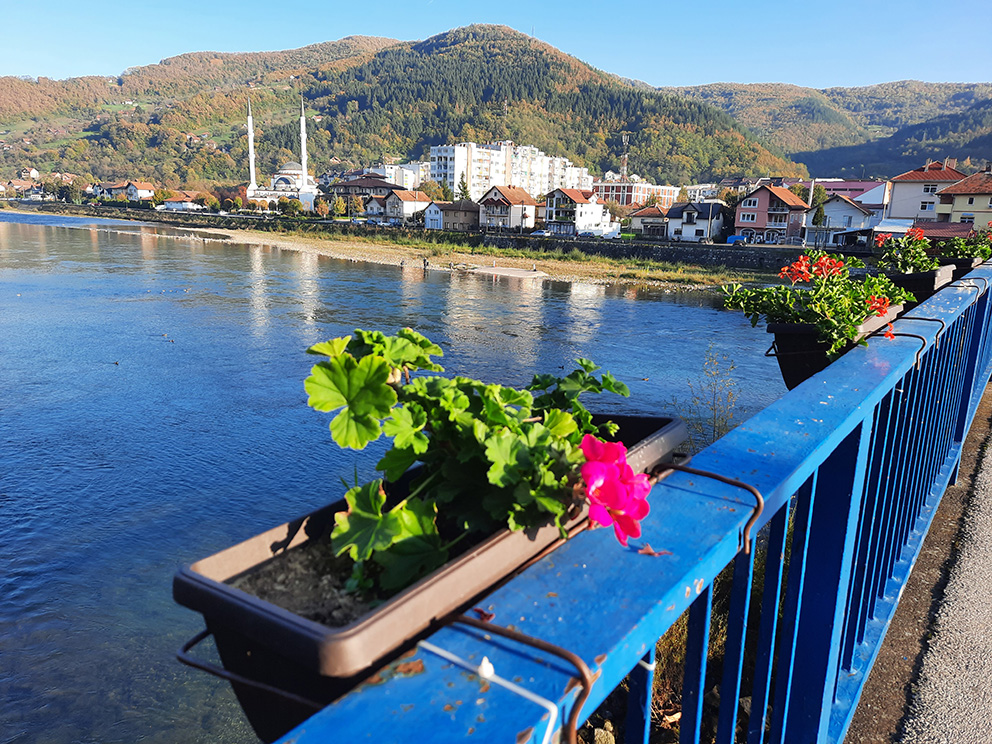 Il ponte a Goražde  (foto G. Vale)