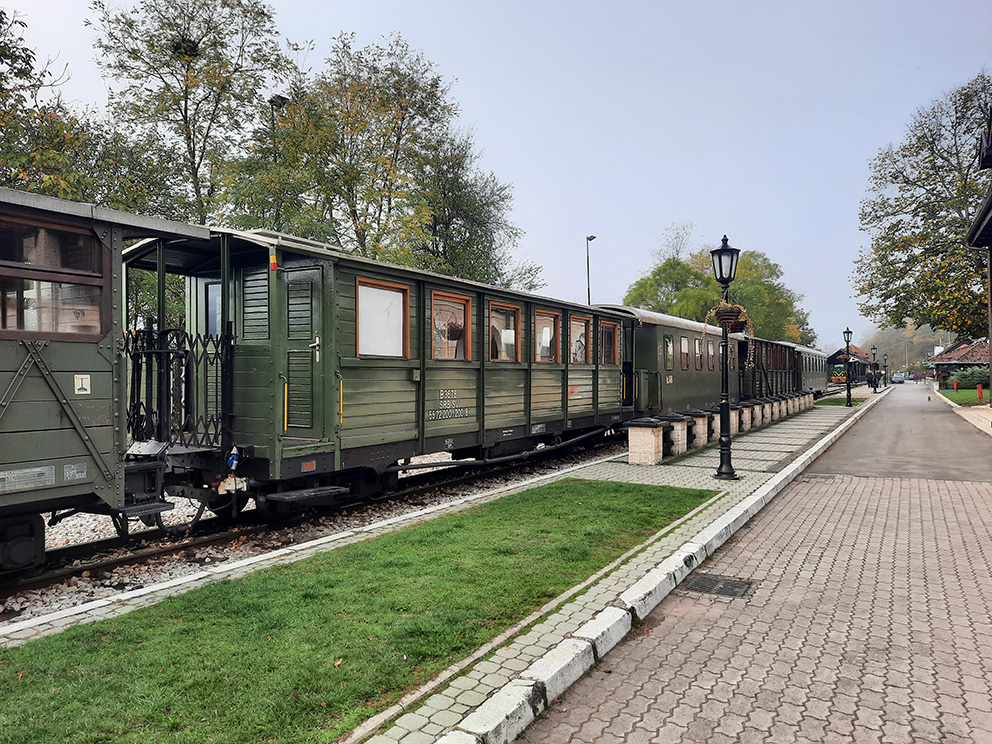 Il treno della Šarganska osmica (foto G. Vale)