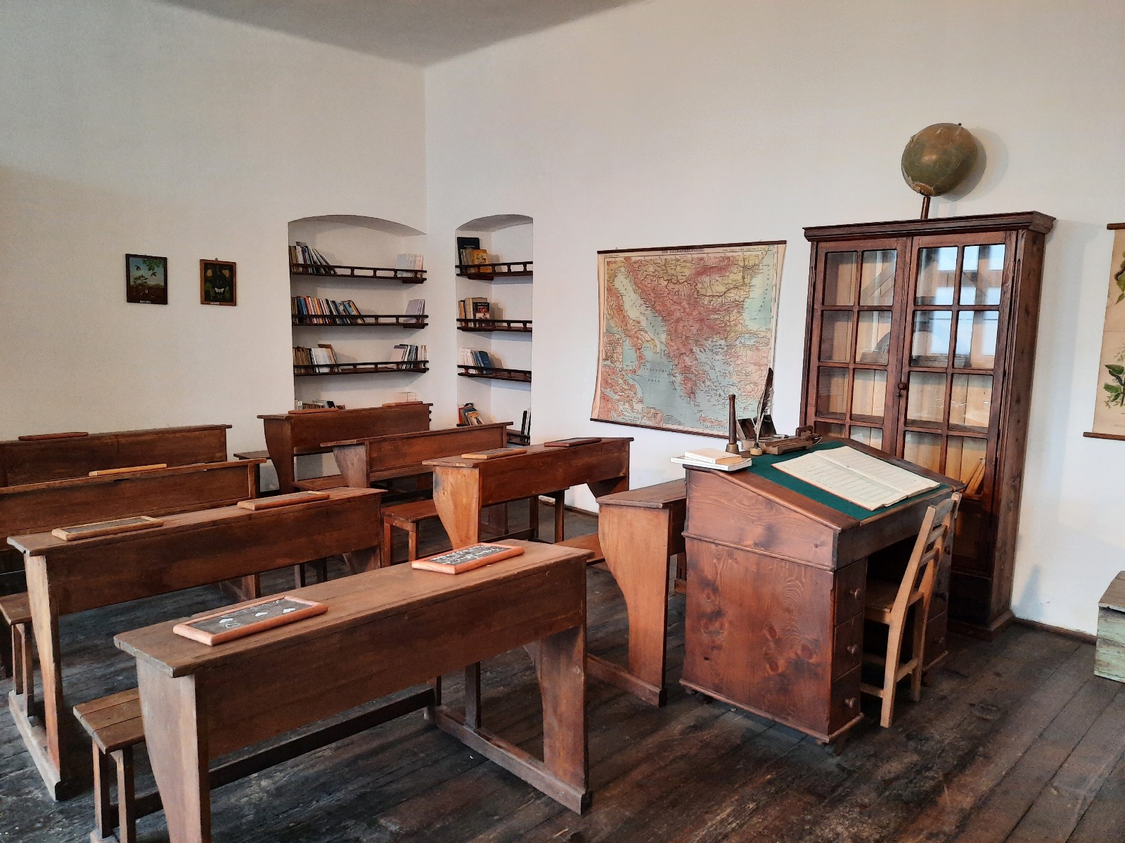 La classe ricostruita frequentata da Ivo Andrić (foto G. Vale)